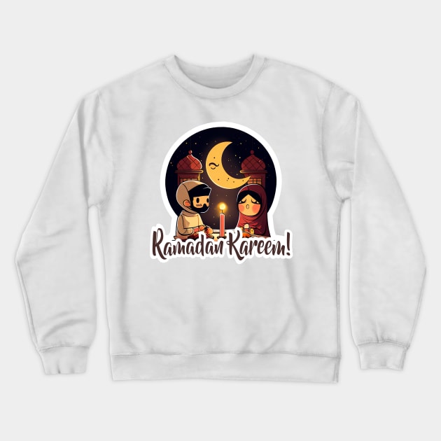 Ramadan Sharing Couple Crewneck Sweatshirt by MK3